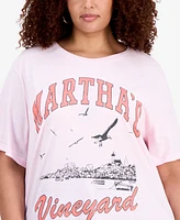 Grayson Threads, The Label Trendy Plus Martha's Vineyard Tee