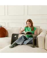 ECR4Kids Bentwood Lap Desk with Handles, Natural, 1