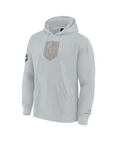 Fanatics Men's Gray Vegas Golden Knights Elements Pace Pullover Hoodie