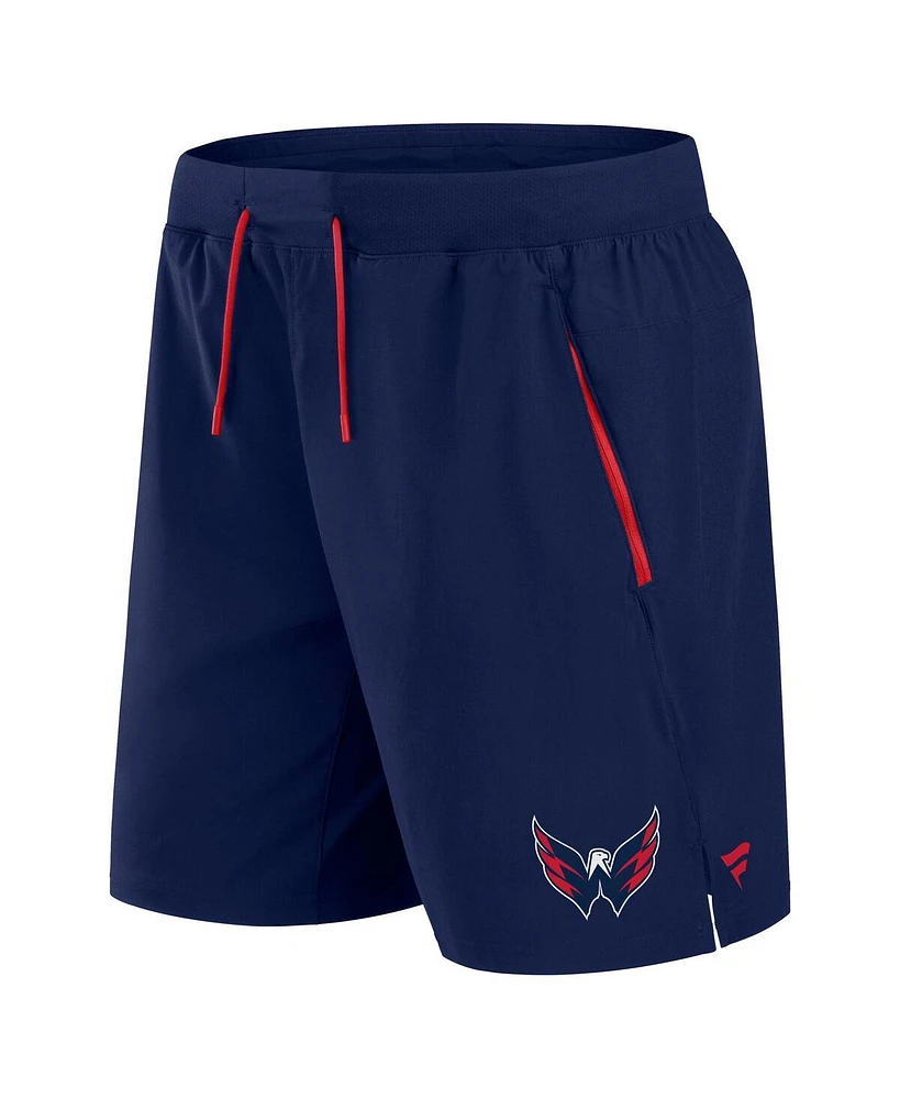 Fanatics Men's Navy Washington Capitals Authentic Pro Rink Performance Shorts