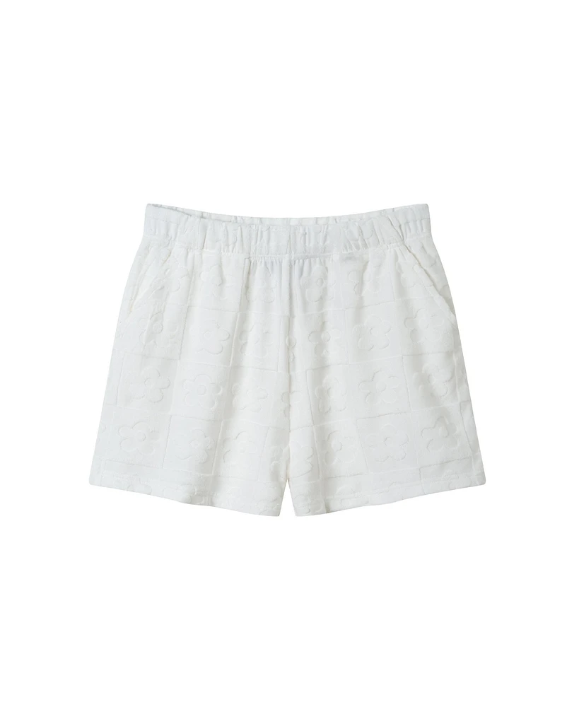 Andy & Evan Big Girls Toddler/Child Terry Short Set