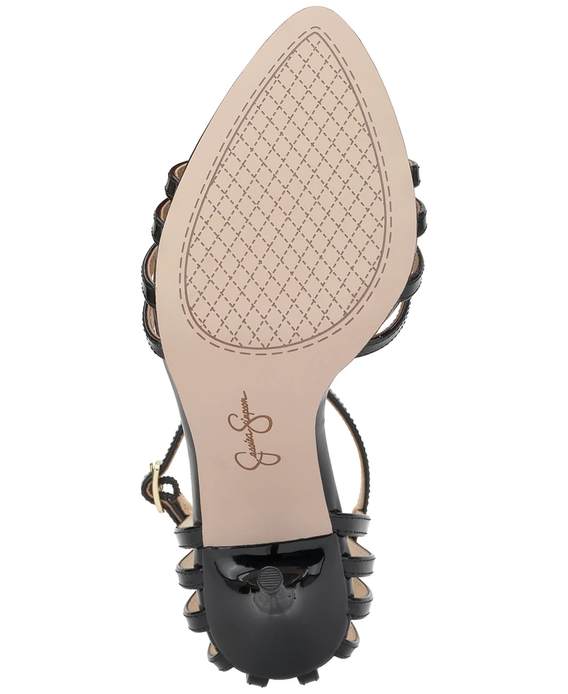 Jessica Simpson Women's Nuvire Strappy Stiletto Dress Sandals