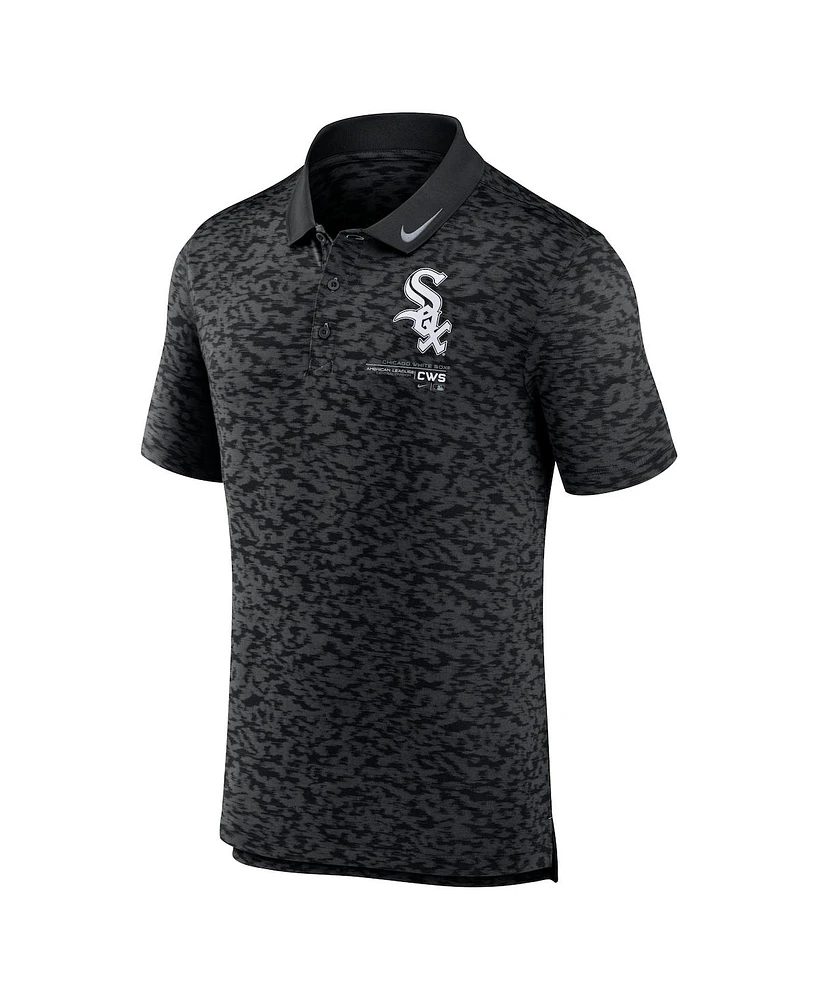 Nike Men's Black Chicago White Sox Next Level Polo Shirt