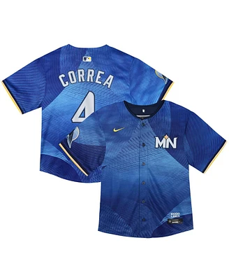 Nike Toddler Carlos Correa Royal Minnesota Twins 2024 City Connect Limited Jersey