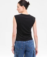 On 34th Women's Knit Scoop-Neck Raglan-Cap-Sleeve Top, Exclusively at Macy's