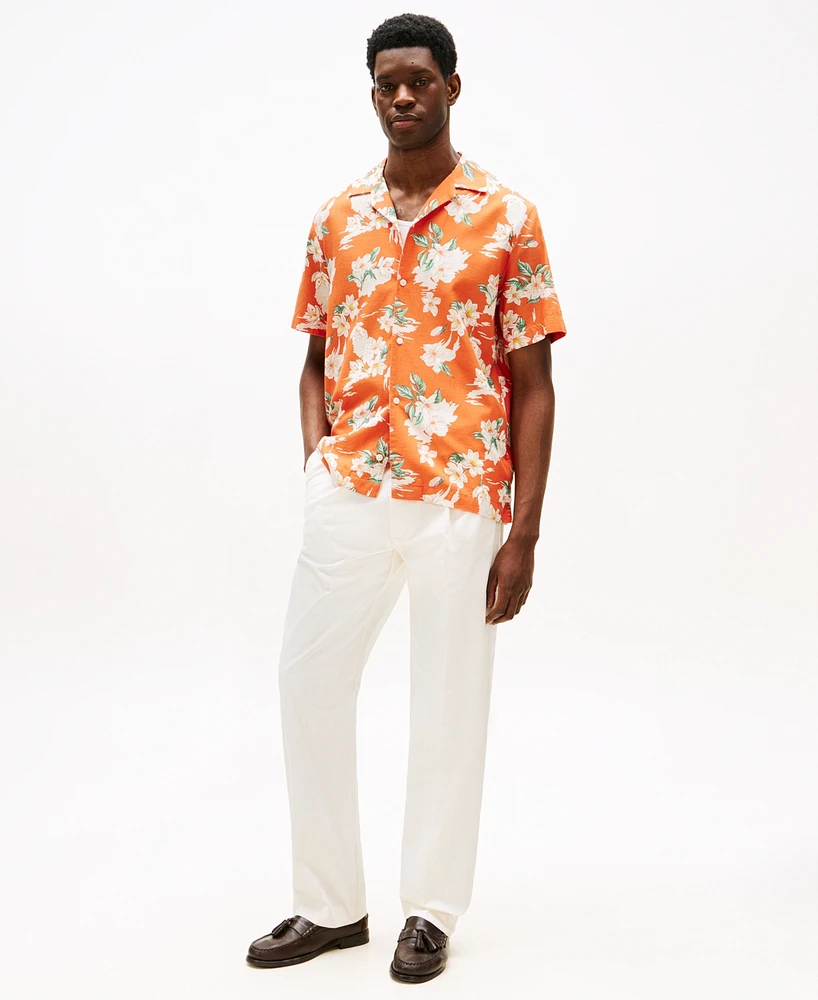 Tommy Hilfiger Men's Regular-Fit Floral Camp Shirt