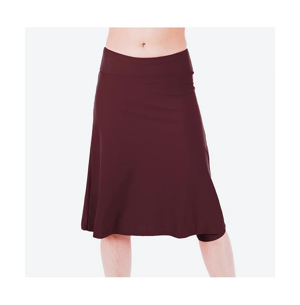 Calypsa Women's Long Swim Skort