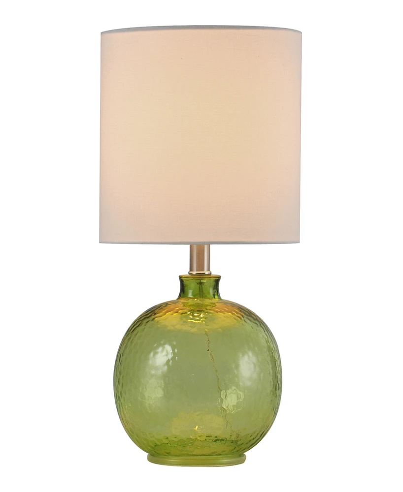 StyleCraft Home Collection 20" Modern Glass Table Lamp