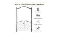 Garden Arch – Elegant Outdoor Archway for Garden, Pathway, or Entrance Decor