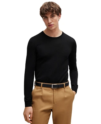 Boss by Hugo Men's Slim Fit Merino Wool Sweater