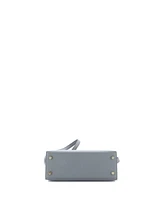 Pre-Owned Hermes Kelly Handbag Green Epsom with Gold Hardware