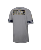Colosseum Men's Gray West Virginia Mountaineers Free Spirited Baseball Jersey
