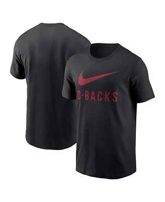 Nike Men's Black Arizona Diamondbacks Swoosh T-Shirt