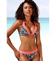 Lascana Women's Printed Underwire Bikini Swimsuit Top Bra Sizing
