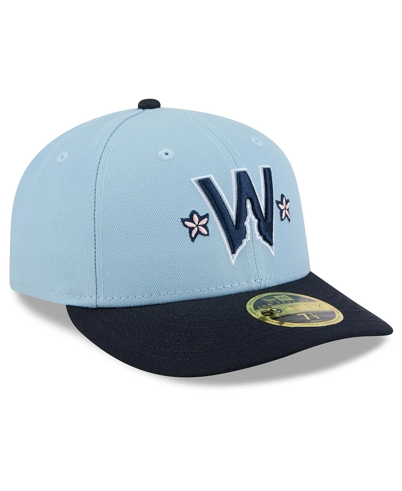 New Era Men's Black Washington Nationals 2025 City Connect Low Profile 58FIFTY Fitted Hat