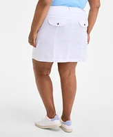 Style & Co Plus Comfort-Waist Cargo Skirt, Exclusively at Macy's