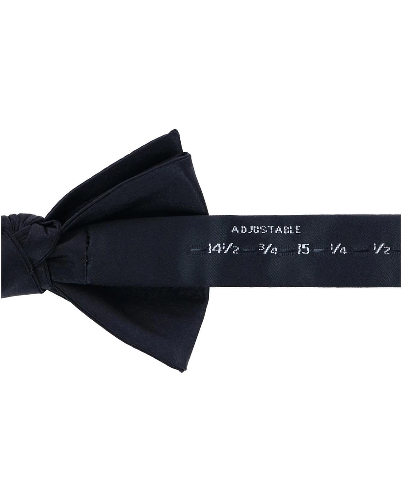 Trafalgar Men's Sutton Solid Color Silk Bow Tie