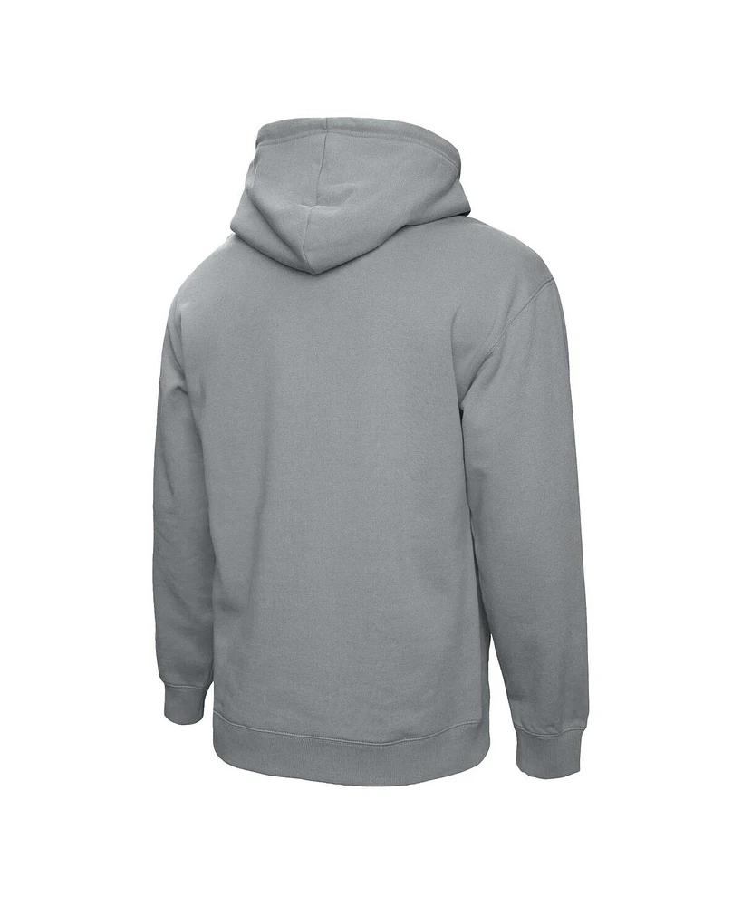 Mitchell & Ness Men's Heather Gray Tennessee Volunteers Classic Arch Pullover Hoodie