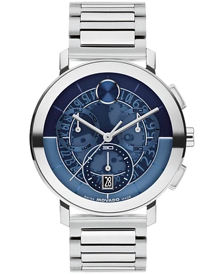 Movado Men's Bold Evolution 2.0 Swiss Quartz Chrono Stainless-Steel Watch, 42mm