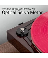 Fluance RT85 Reference High Fidelity Vinyl Turntable Record Player with Ortofon 2M Blue Cartridge, Acrylic Platter, Speed Control Motor, Mass Mdf