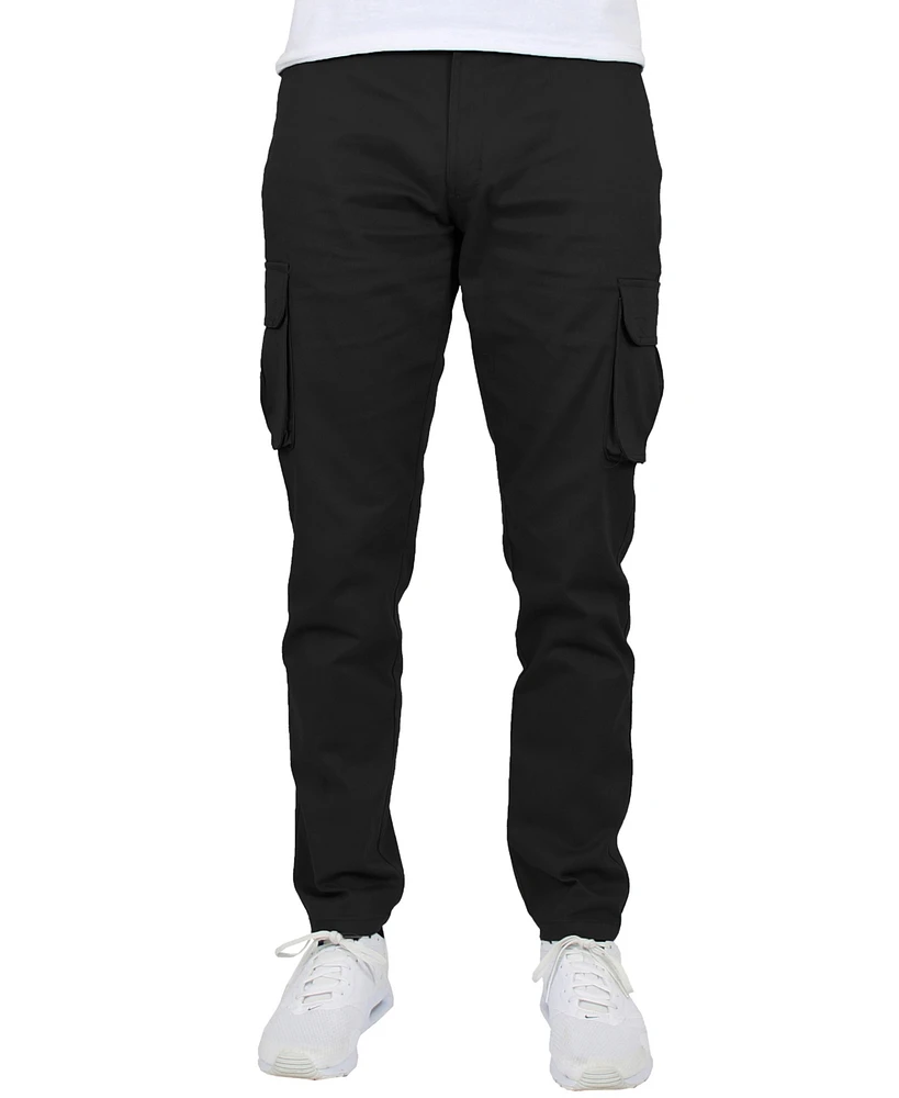 Blu Rock Men's Flex Stretch Cargo Pants