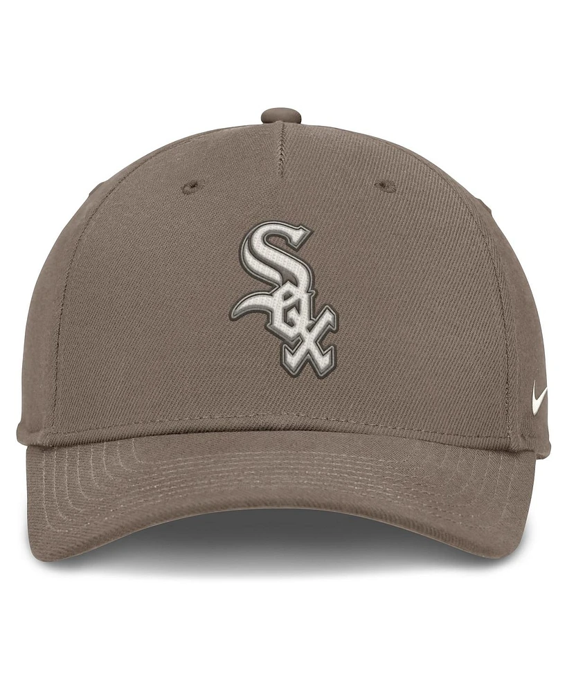 Nike Men's Brown Chicago White Sox Rise Performance Adjustable Hat