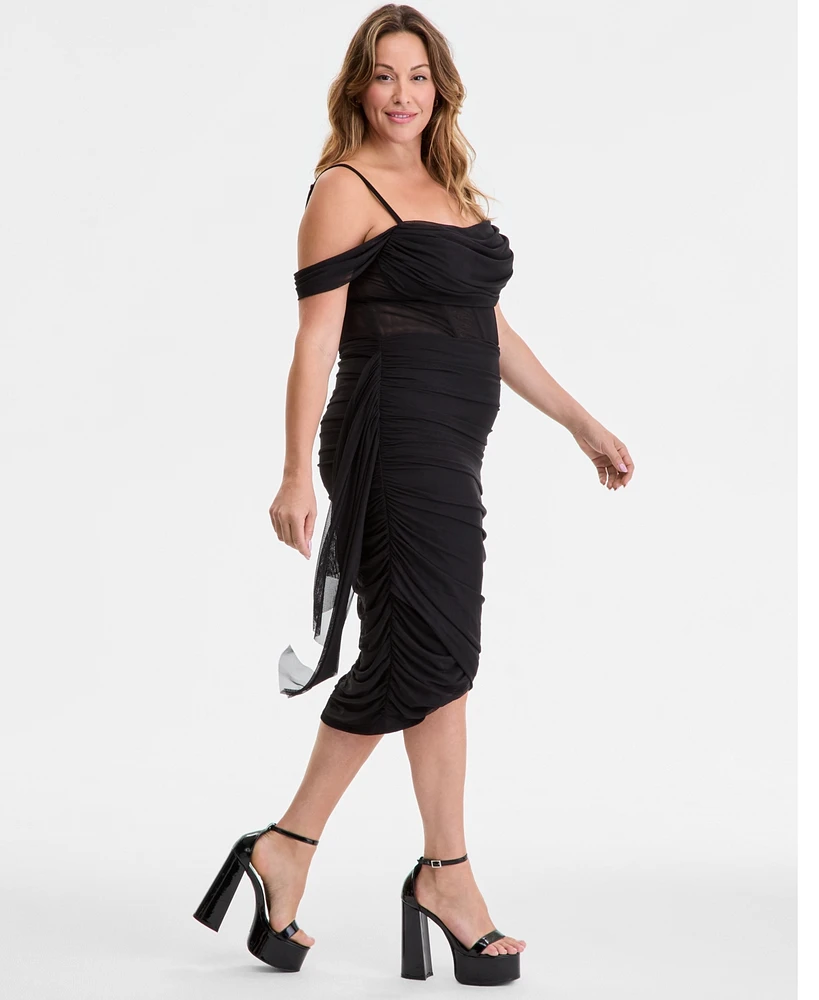 City Studios Trendy Plus Corset Madi Dress