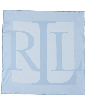 Lauren Ralph Printed Logo Square Scarf