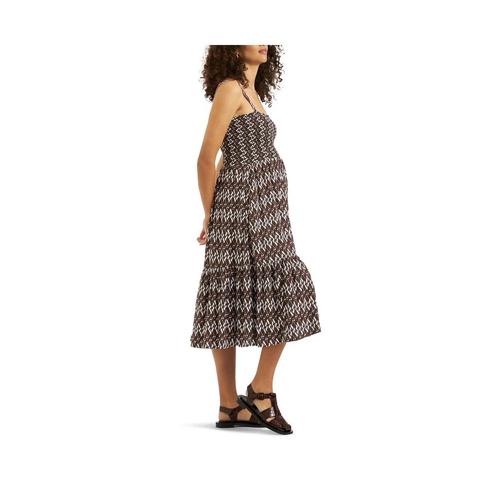 Ripe Maternity Grace Shirred Dress
