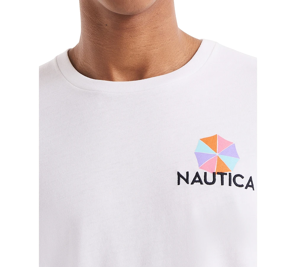 Nautica Men's Keep Calm Classic-Fit Graphic T-Shirt