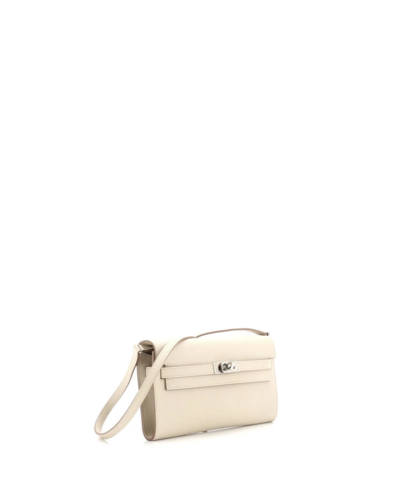 Pre-Owned Hermes Kelly To Go Wallet Evercolor