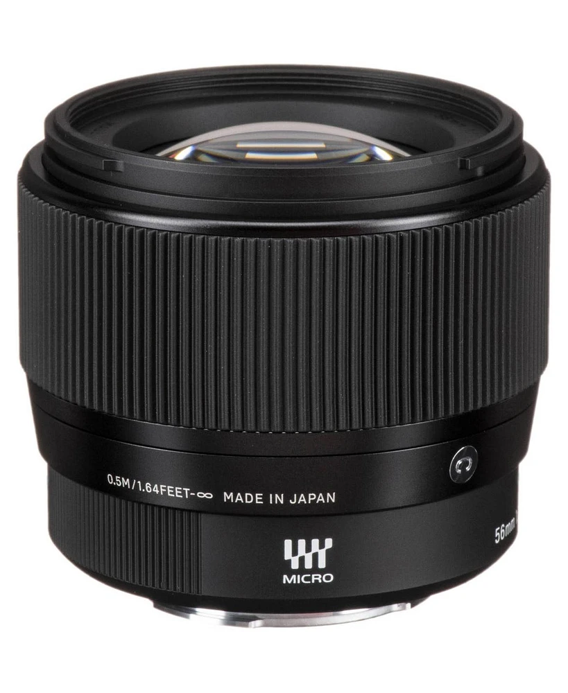 Sigma 56mm f/1.4 Dc Dn Contemporary Lens for Micro Four Thirds