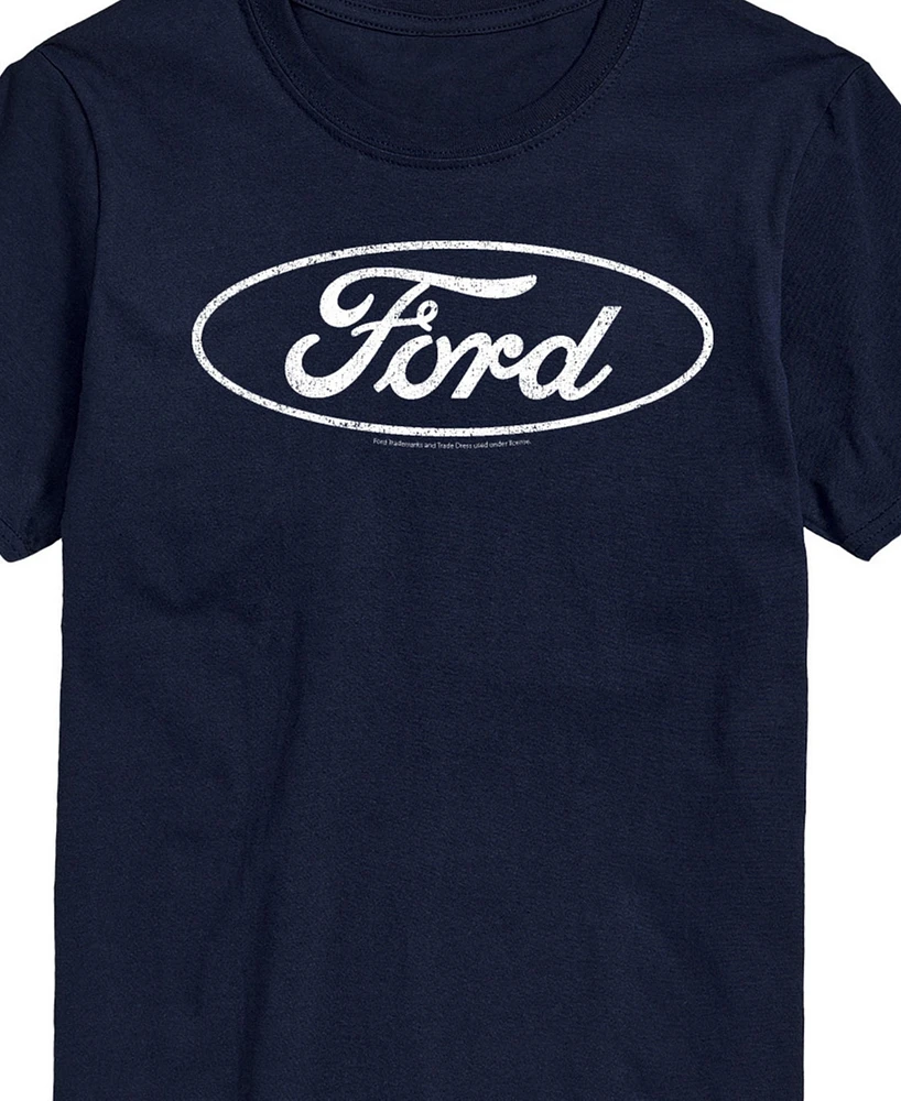 Airwaves Men's Ford Logo Short Sleeve T-Shirt