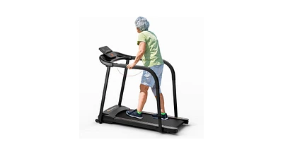 2.5 Hp Walking Treadmill with Long Handrails for Seniors