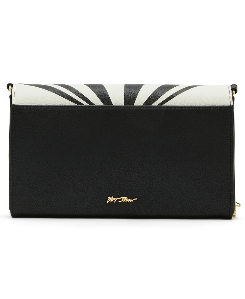 Betsey Johnson Spin Me Unicorn Chain Crossbody Bag