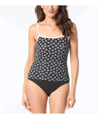 Beach House Women's Swim Lexi Fitted Underwire Textured Tankini Top