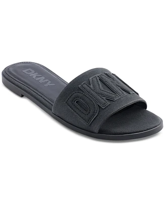 Dkny Women's Willow Slide Slip-On Flats Sandals