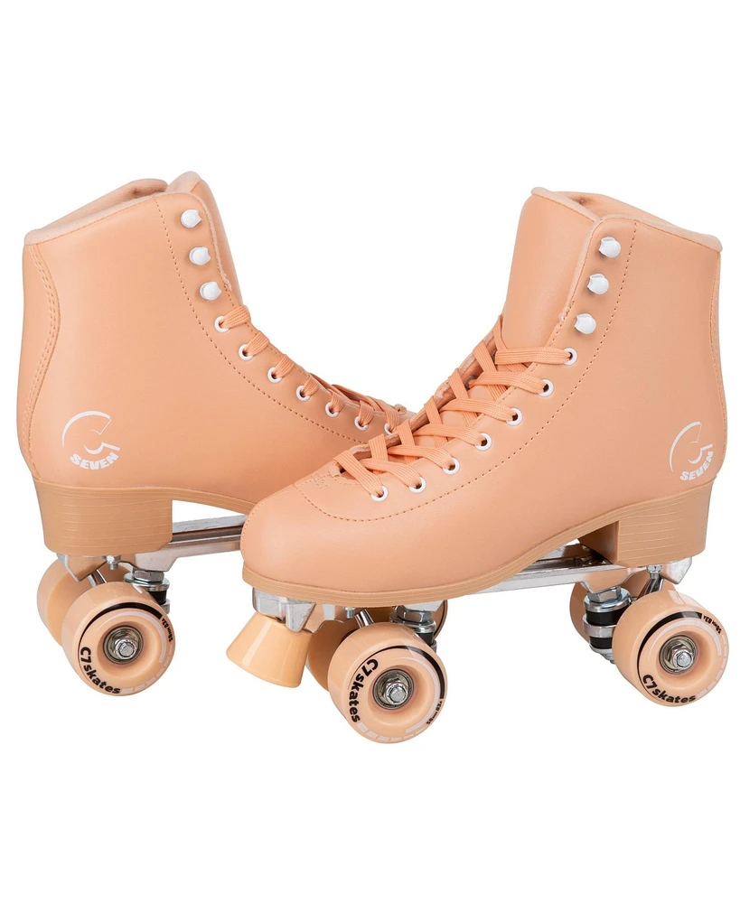 C7skates Forget Me Not Quad Roller Skates (Peach Keen