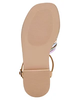 Steve Madden Big Girls J-Playful Strappy Sandals