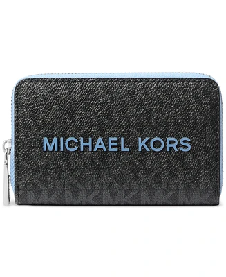 Michael Kors Jet Set Zip Around Card Case
