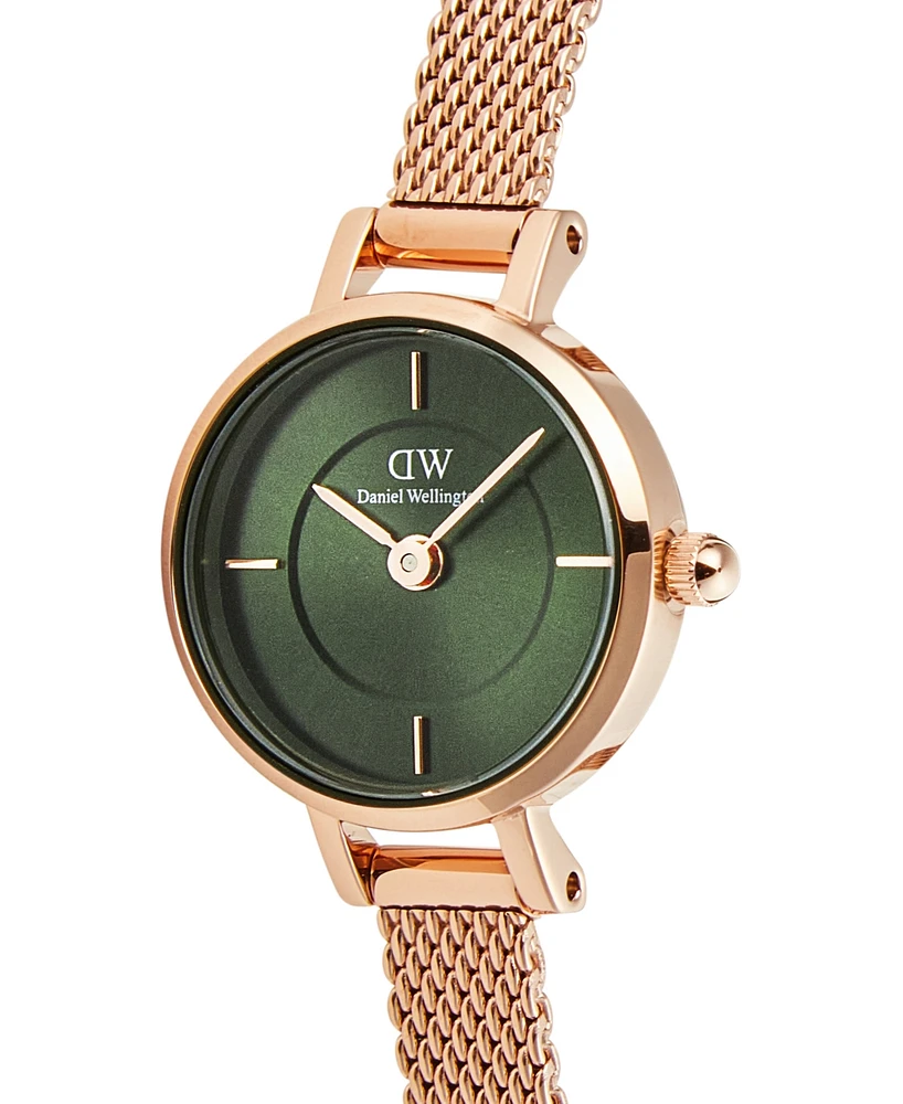 Daniel Wellington Women's Analog Rose Gold Tone Stainless-Steel Watch