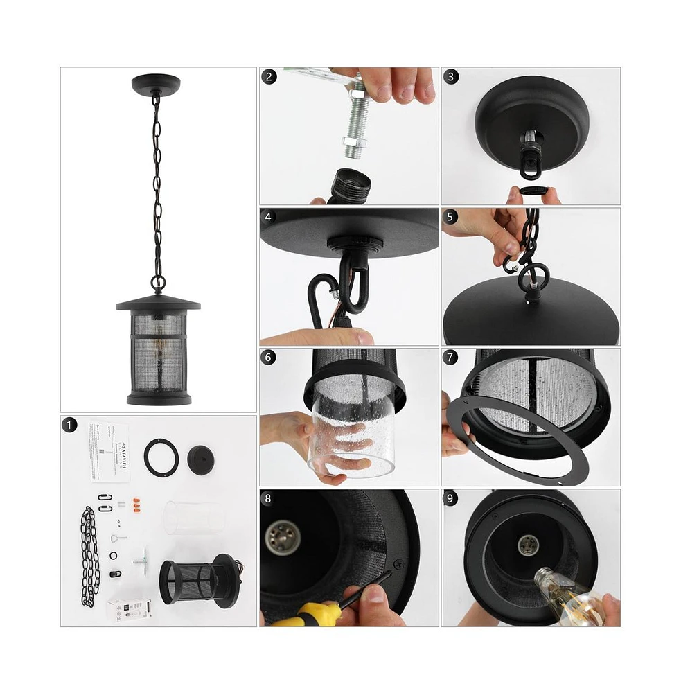 Osprey 8" Outdoor Pendant