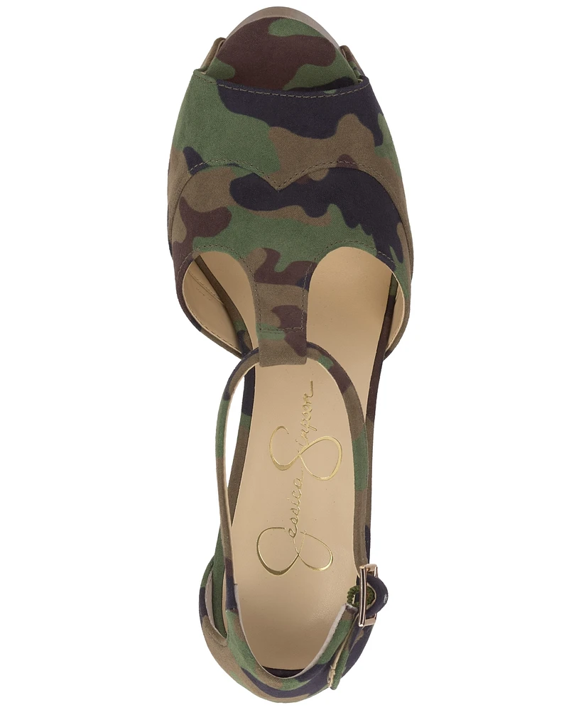 Jessica Simpson Women's Dany Platform Block-Heel Sandals