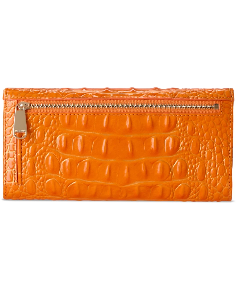 Brahmin Cordelia Embossed Leather Wallet