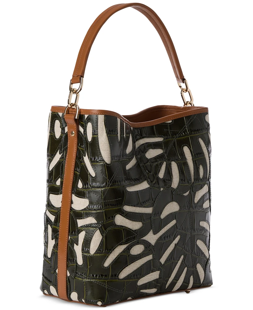 Brahmin Celina Abrigado Small Leather Bucket Bag
