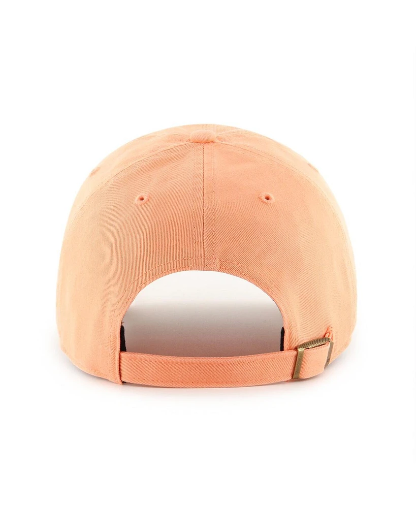 '47 Brand Women's Orange Miami Dolphins Luminance Cheer Clean Up Adjustable Hat