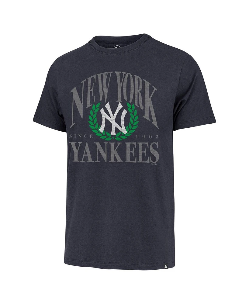 '47 Brand Men's Navy New York Yankees Pitchout Franklin T-Shirt