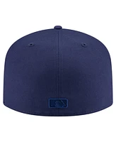 New Era Men's Navy San Diego Padres Color Pack A-Frame 59FIFTY Fitted Hat