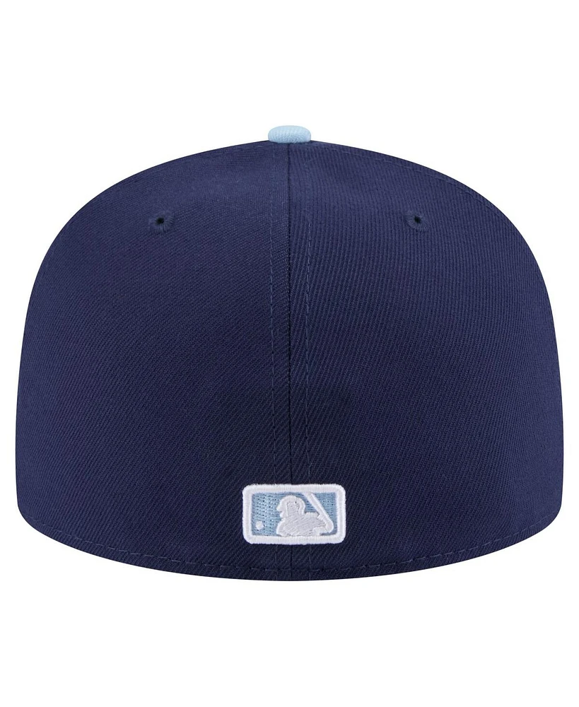 New Era Men's Navy/Light Blue Philadelphia Phillies Color Pack 2-Tone 59FIFTY Fitted Hat
