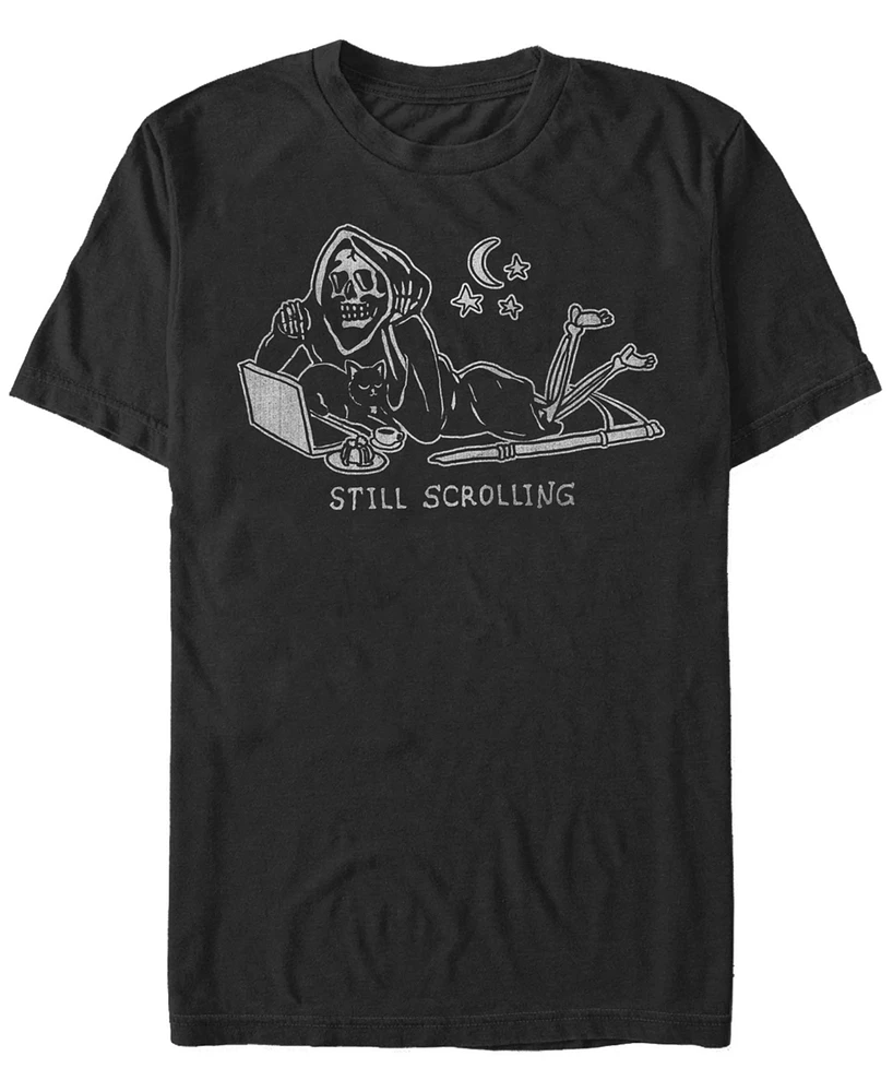 Fifth Sun Men's Still Scrolling Short Sleeve T-Shirt